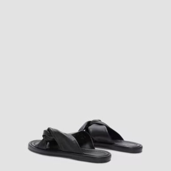 The Day Twist Sandal in Black - Picture 3 of 7